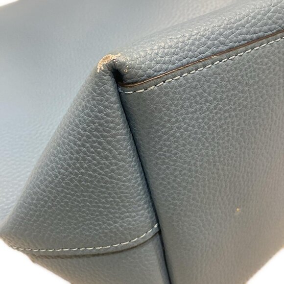 Auth COACH Central Tote with Zip 69424 Light Blue Leather - Tote Bag - Picture 11 of 11